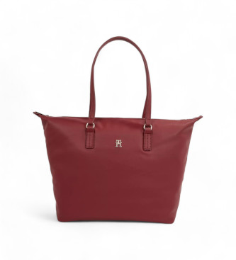 Tommy Hilfiger Sac fourre-tout avec badge monogramme TH marron