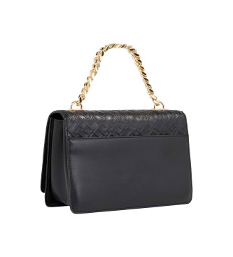 Tommy Hilfiger Shoulder bag with chain handle black