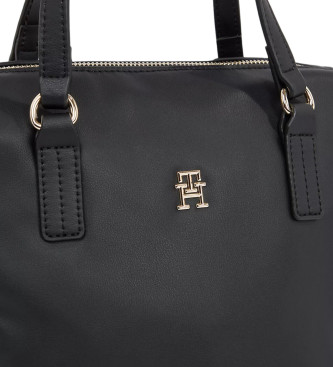 Tommy Hilfiger Tas met monogram TH zwart