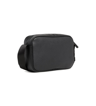 Tommy Hilfiger Essential metallic logo reporter bag black