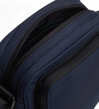 Tommy Hilfiger Lille reportertaske med tekstureret navy-logo