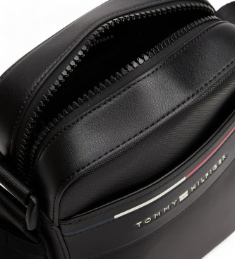 Tommy Hilfiger Signature reporter bag black