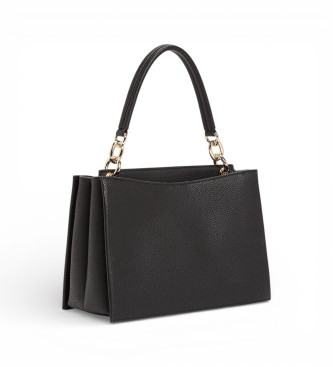 Tommy Hilfiger Granulated satchel bag black