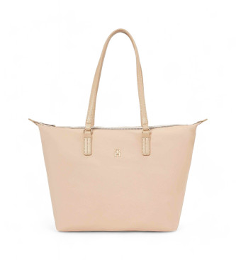 Tommy Hilfiger Beige Shopper-Tasche