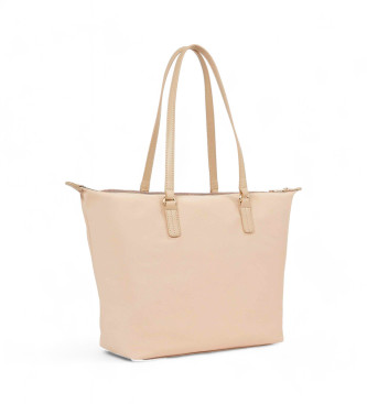 Tommy Hilfiger Beige Shopper-Tasche