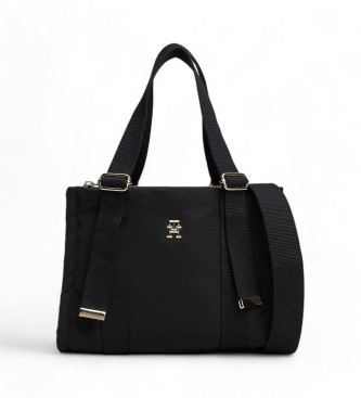 Tommy Hilfiger Bolso tote con monograma TH negro