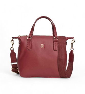 Tommy Hilfiger Rote Tragetasche mit Monogramm TH