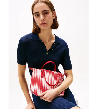 Tommy Hilfiger Red canvas tote bag