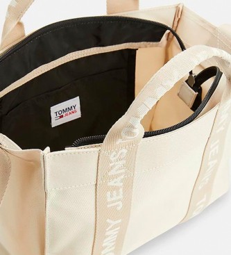 Tommy Jeans Essential Beige Tote Bag -26x13x21cm