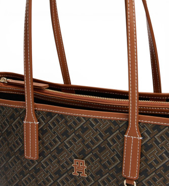 Tommy Hilfiger Bolso Tote Monoplay negro, mar�n