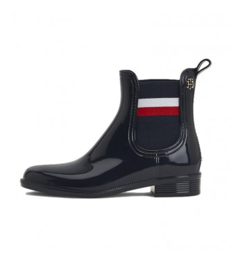 Tommy Hilfiger Corporate Ribbon wellies black