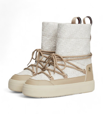 Tommy Hilfiger Botas Lisas vit