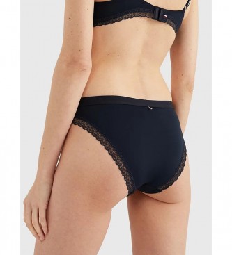 Tommy Hilfiger Panties with tonal lace and navy logo - ESD Store fashion,  footwear and accessories - best brands shoes and designer shoes