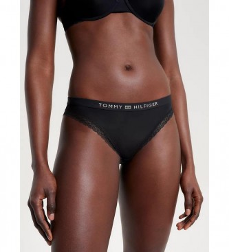 Tommy Hilfiger Panties with tonal lace and black logo