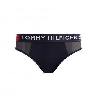 Tommy Hilfiger Elastyczne majtki z granatowym logo