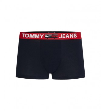 Tommy Hilfiger Cales boxer com logtipo na cintura azul-marinho