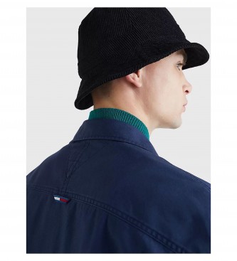 Tommy Jeans Classic Solid Overshirt marinbl