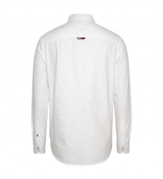 Tommy Jeans Camisa Oxford clássica branca