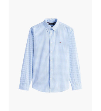 Tommy Hilfiger Camicia in popeline vestibilit regolare blu