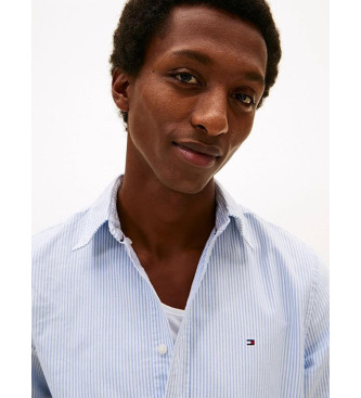 Tommy Hilfiger Blue regular fit oxford striped shirt
