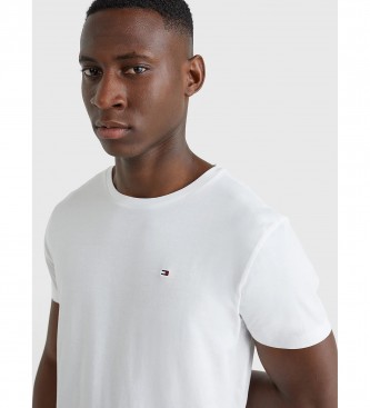 Tommy Hilfiger T-shirt de algodão orgânico branco