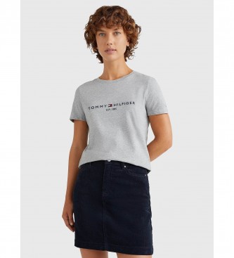 Tommy Hilfiger Organic Cotton T-shirt Logo grey