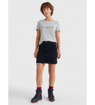 Tommy Hilfiger Organic Cotton T-shirt Logo grey