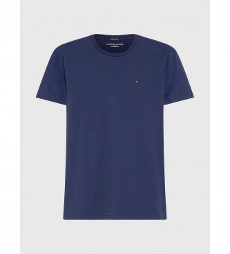 Tommy Hilfiger T-shirt de algodo orgnico azul-marinho