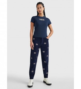 Tommy Jeans Baby Essential Logo 2 navy T-shirt
