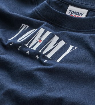 Tommy Jeans Camiseta Baby Essential Logo 2 marino