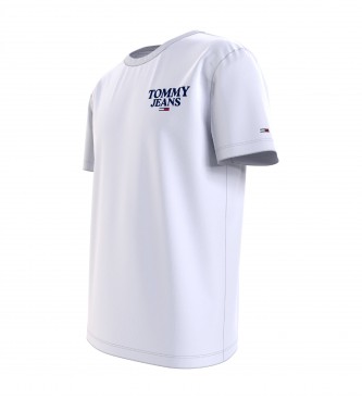 Tommy Hilfiger T-shirt branca com o logótipo de entrada no peito 