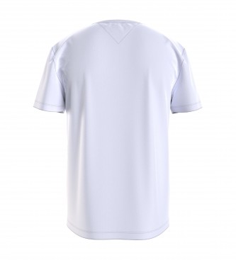Tommy Hilfiger T-shirt branca com o logótipo de entrada no peito 