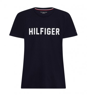 Tommy Hilfiger Camiseta da marinha SS Hilfiger CN 