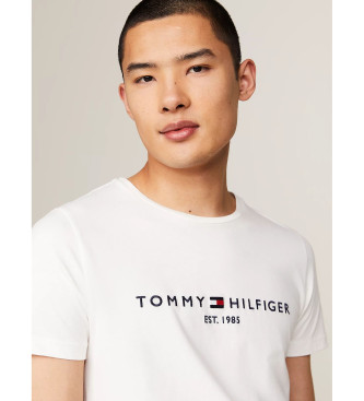 Tommy Hilfiger T-shirt med vit logotyp