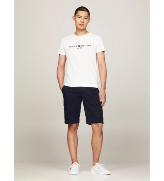 Tommy Hilfiger Camiseta con logo blanco