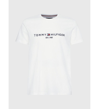 Tommy Hilfiger T-shirt avec logo blanc