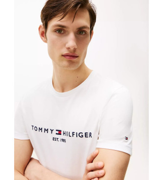 Tommy Hilfiger T-shirt con logo bianco