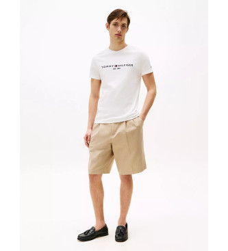 Tommy Hilfiger T-shirt con logo bianco