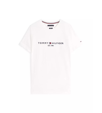 Tommy Hilfiger T-shirt con logo bianco