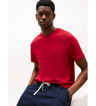 Tommy Hilfiger T-shirt met rood geborduurd logo