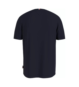Tommy Hilfiger T-shirt met logo collectie 1985 marine