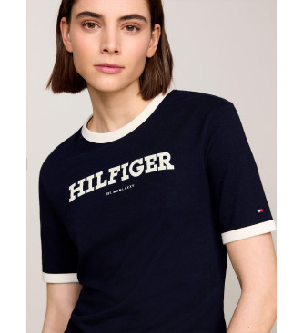 Tommy Hilfiger Hilfiger navy monotype logo T-Shirt