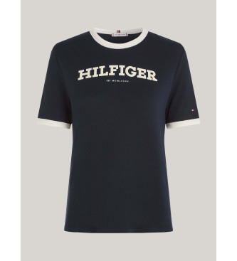 Tommy Hilfiger Hilfiger navy monotype logo T-Shirt