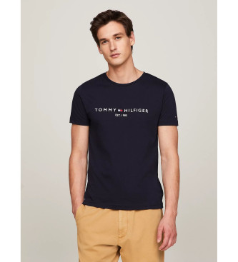 Tommy Hilfiger T-Shirt mit marineblauem Logo