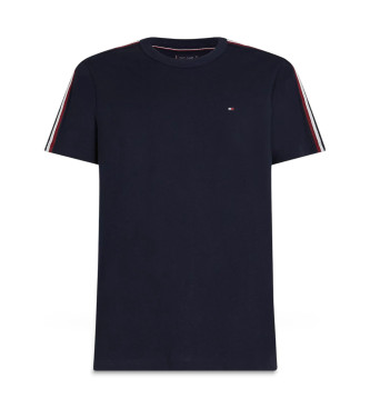 Tommy Hilfiger T-shirt med distinkta rnder i marinbl frg