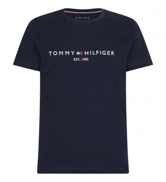 Tommy Hilfiger T-shirt con logo Navy Core