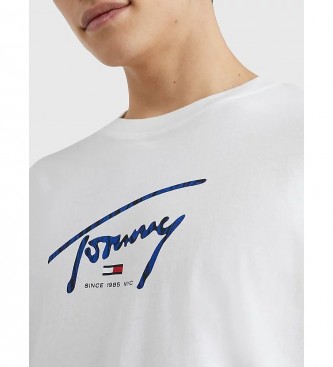 Tommy Jeans Camiseta Corte Slim blanco