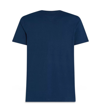 Tommy Hilfiger Katoenen T-shirt met blauwe opdruk