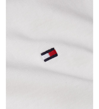 Tommy Hilfiger T-shirt o dopasowanym kroju z białym haftowanym logo