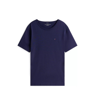 Tommy Hilfiger Camiseta de puro algodn marino